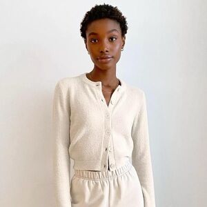 Wilfred Free by Aritzia Cozy Soft Shrunken Cardigan